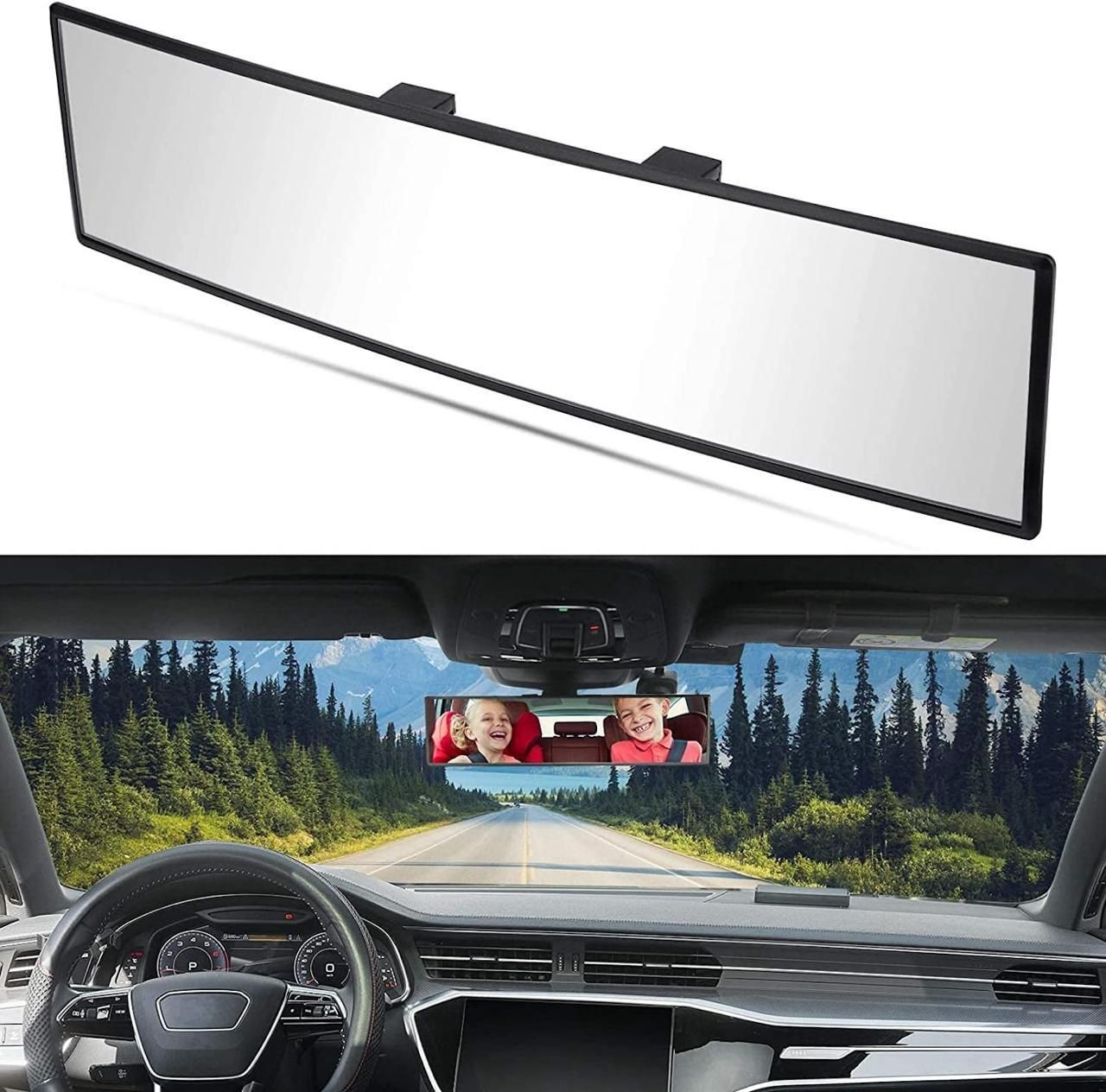 Panoramic Rear View Car Mirror 12 Inch